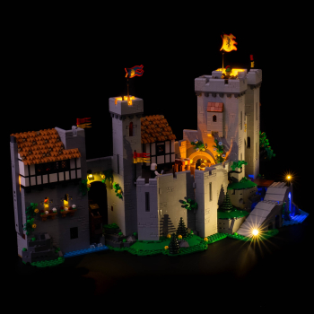 LED-​Beleuchtungs-Set für LEGO® Lion Knights' Castle / Burg der Löwenritter #10305